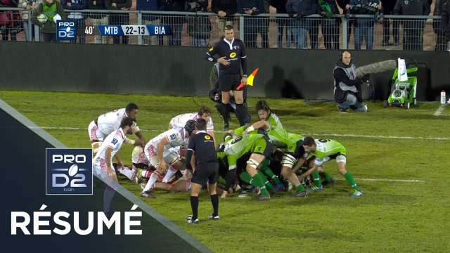 PRO D2 - Résumé Montauban-Biarritz: 43-20 - J15 - Saison 2017/2018