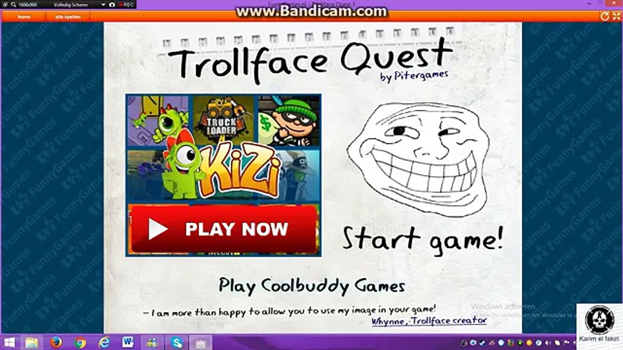 Trollface Quest #1 haha lol game