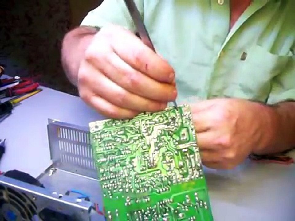 Como consertar fonte atx de computador passo a passo detalhado