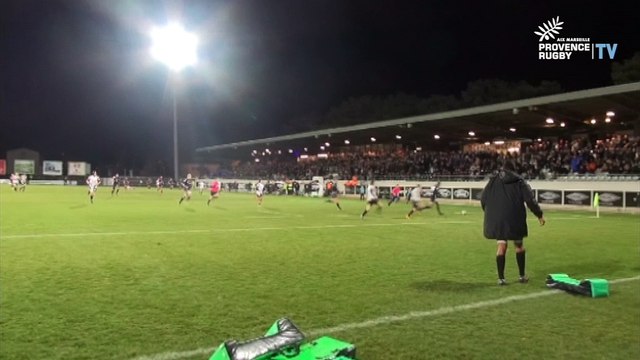 Provence Rugby / Valence-Romans : le debrief de Vincent Noutary