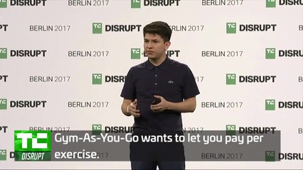 Gym-As-You-Go | Disrupt Berlin Hackathon