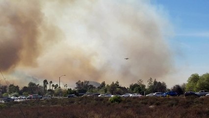 Crazy Approach to Fire Retardant Drop