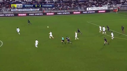 But Martin Terrier GOAL Bordeaux 0-3 Strasbourg 08.12.2017