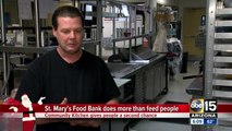 St. Mary's Food Bank's community kitchen giving people a second chance to give back