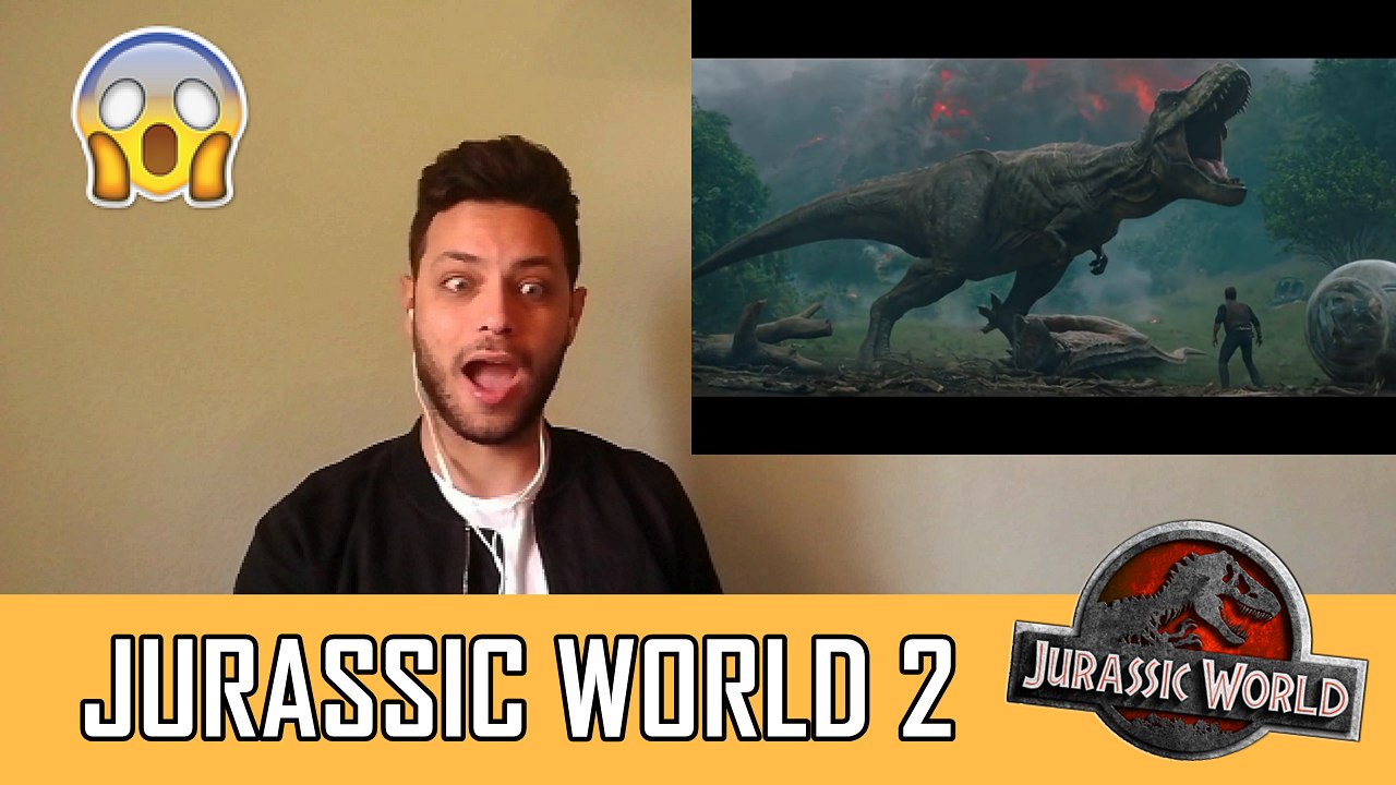 REACCIONANDO A JURASSIC WORLD 2: EL REINO CAÍDO (TRAILER)
