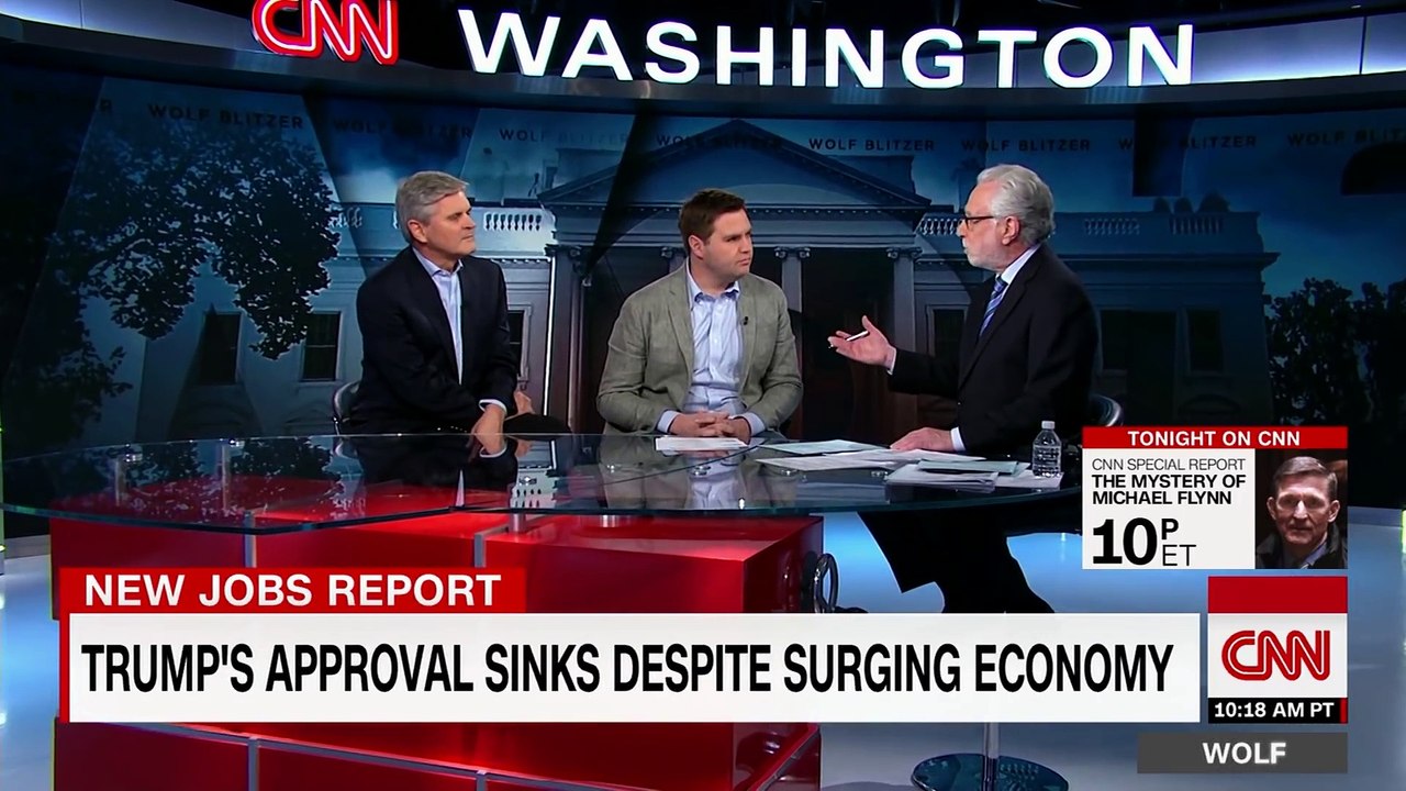 Trump's approval rating sinks while economy soars