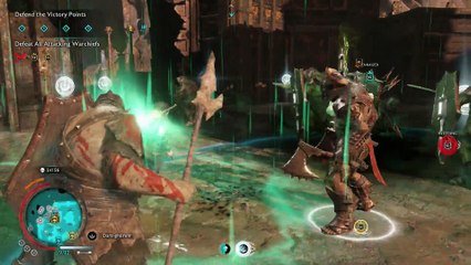 SHADOW OF WAR NO DEATHS FIRST TIME PLAYTHROUGH 183 POST-END SIEGE DEFENDING!