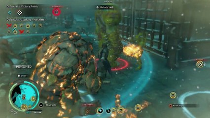 SHADOW OF WAR NO DEATHS FIRST TIME PLAYTHROUGH 187 POST-END SIEGE DEFENDING! EPIC