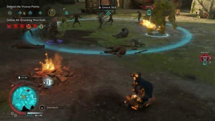 SHADOW OF WAR NO DEATHS FIRST TIME PLAYTHROUGH 189 POST-END SIEGE DEFENDING!