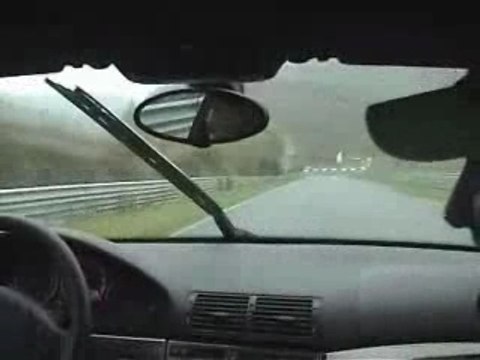 BMW M5 E39 drifting on Nurburgring