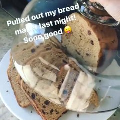 A yummy idea for your weekend! Homemade Whole-Wheat Cinnamon Raisin Bread is the bomb!