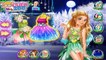 Elsa Rapunzel Barbie and Belle Winter Fairies Princesses Dress Up and Makeup Game for Girls-v5r44WvsaKw