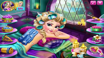 Elsa Snow White and Rapunzel Spa and Dress Up Game for Girls-G-kSHg9UVTE