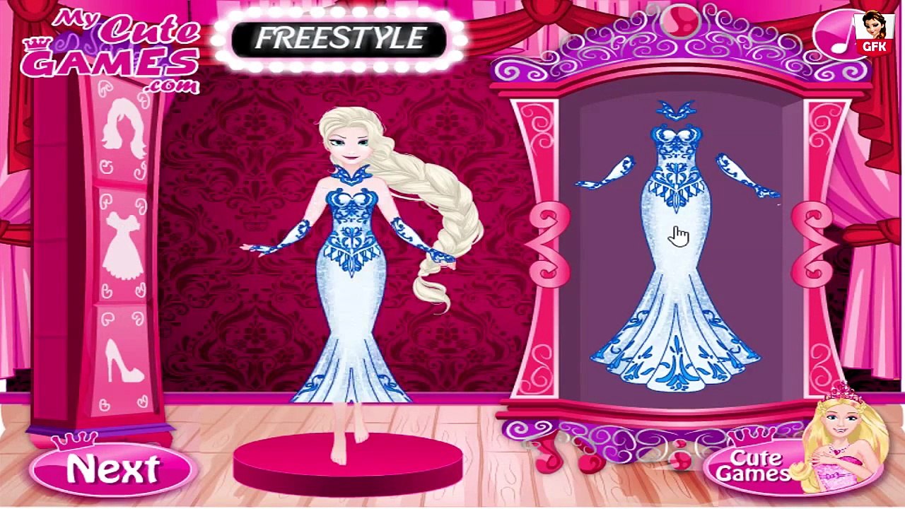 Princess Barbie Elsa Ariel and Jasmine Model Agency - Disney Princess Dress Up Game-RmqwXCxHup4