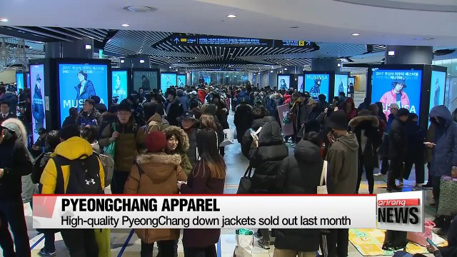 From long padded jackets to sneakers PyeongChang items on hot boomg
