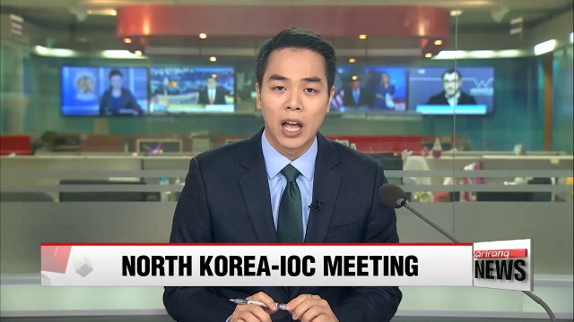 IOC chief Thomas Bach meets with head of N. Korea's Olympic Committee