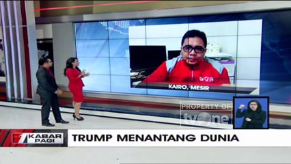 Demonstrasi Terjadi di Kota Kairo, Mesir Mengecam Keputusan Donald Trump