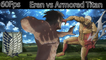 [60ᶠᵖˢ] Eren vs Armored Titan Full Fight with Subs