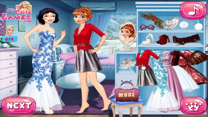 Sisters Elsa Rapunzel Ariel Jack Flynn Eric Wedding Dress Up Game for Kids-1ZJX3gVET9o