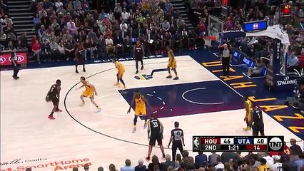 Harden Crosses To The Rim