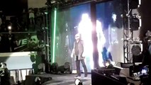 Triple H confronts The Shield in Abu Dhabi[