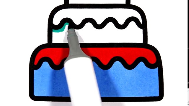 Как Нарисовать Зубную Щетку и Зубную Пасту - Раскраска и Рисование для Детей