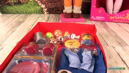 Poupées American Girl Our Generation Picnic Set Pique-Nique dans le Parc