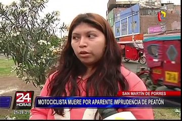 SMP: accidente de tránsito deja gravemente herido a un hombre