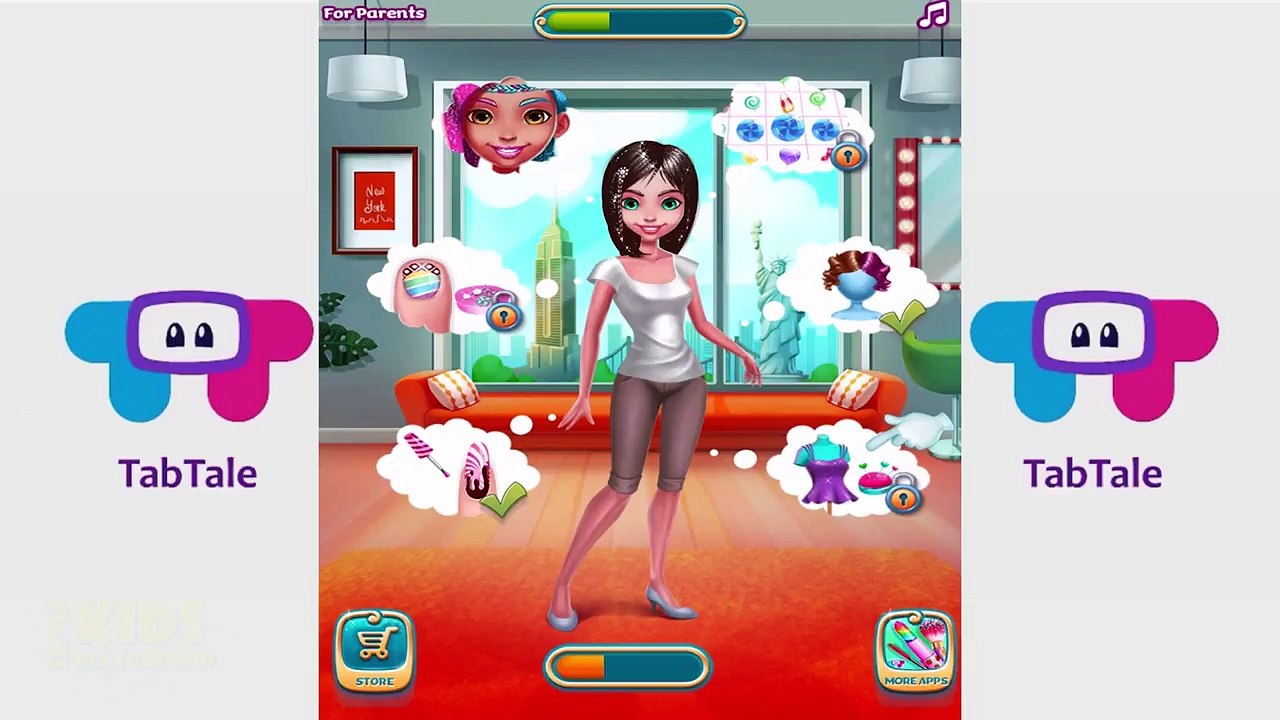 Cute Princess Glitter Makeup - Fun Princesses Sparkle Salon Dress Up Game for Kids-pF55OzabK5I