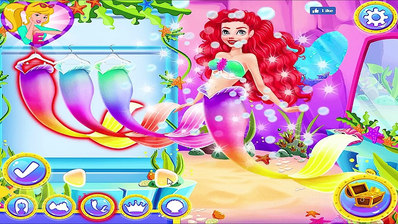 Disney Princess Ariel with Her Boyfriend Eric - Fun Dress Up Love Game for Kids-qqSfAOe7JgM