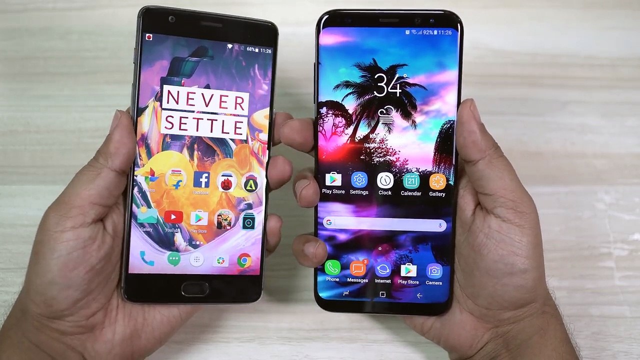 Galaxy S8 Vs Oneplus 3t Speed Test And Ram Management Issue