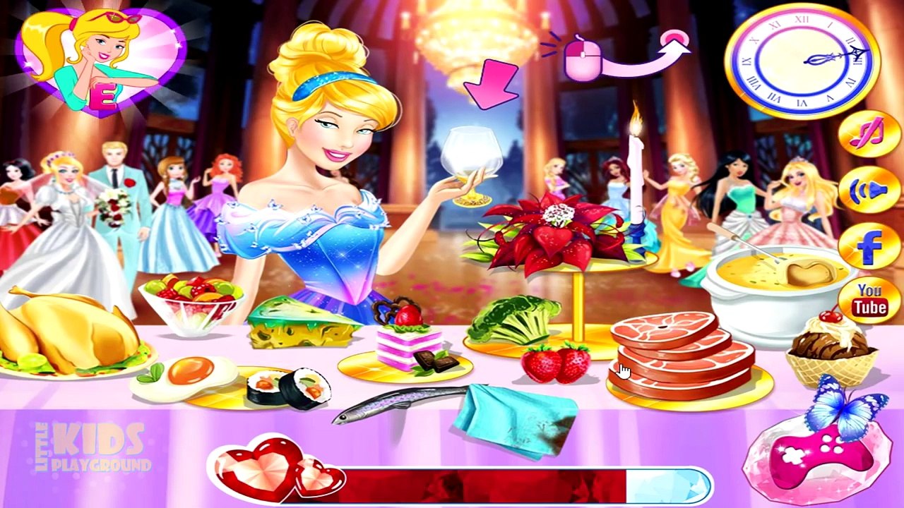 Disney Princess Cinderella and Prince Charming Love On The Run - Fun ...