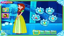 Disney Princess Elsa Anna Rapunzel Ariel & Jasmine Costume Party Dress Up Game for Girls-QOvsNfVUJJg