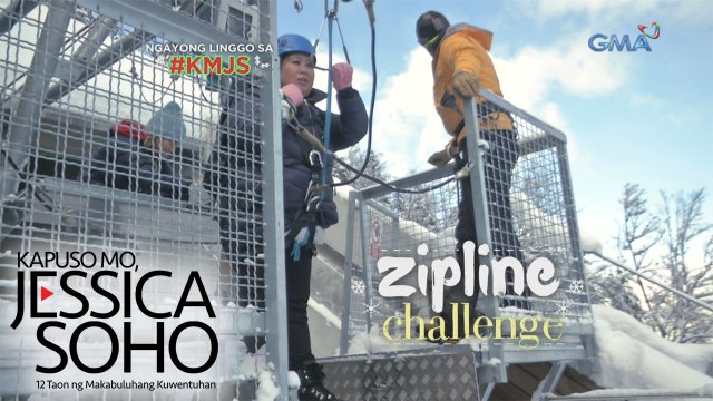 Kapuso Mo, Jessica Soho: Jessica Soho, susubukan ang zipline challenge!