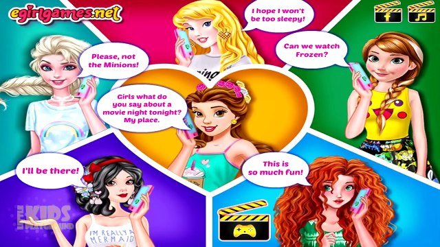 Disney Princess Elsa Anna Snow White vs My Little Pony Fluttershy and Rarity Dress Up Game for Kids-2yaECCn2Z2U