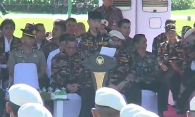 Presiden Jokowi Hadiri Apel Kebangsaan Bela Negara FKPPI