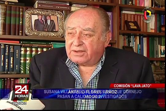 Susana Villarán, Luis Nava y Enrique Cornejo pasan a calidad de investigados