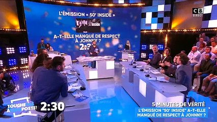 Gros coup de gueule de Benjamin Castaldi contre Nikos Aliagas et "50mn inside" - Regardez