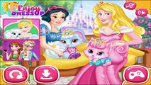 Disney Princesses Elsa Ariel Snow White Jasmine Pet Care - Fun Pet Doctor Game for Kids-7PFb0_90Mfc