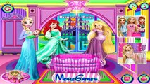 Disney Princesses Frozen Elsa Rapunzel and Ariel Baby Room Decoration Game for Kids-afEGRNoTwt4