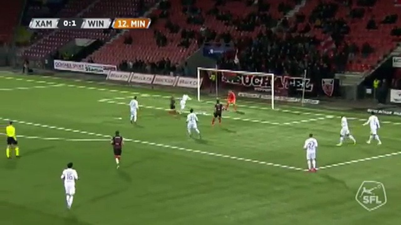 Xamax 1:1 Winterthur (Swiss Challenge League 8 Dezember 2017)