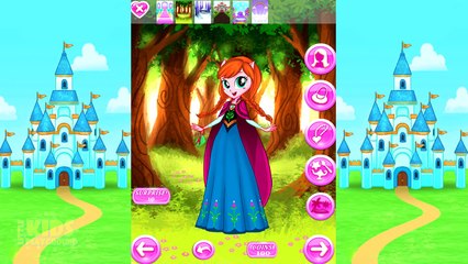 My Little Pony Disney Princess Dress Up - Elsa Anna Rapunzel Ariel - Game for Little Girls-g3WnkMk_JMY