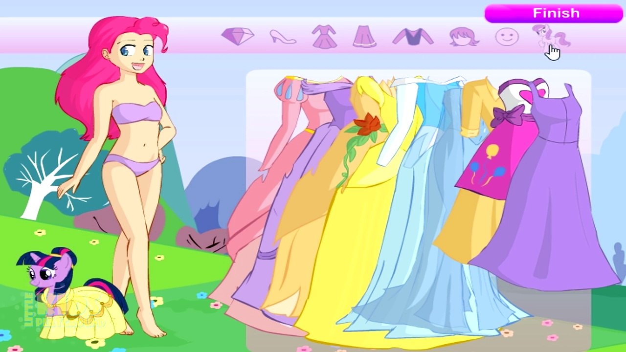 open lace back dress Pretty Little Princess - Dress Up, Hair &amp; Makeup