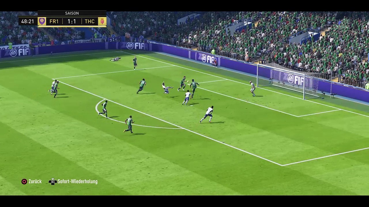 Fifa18 doppelpfosten volley
