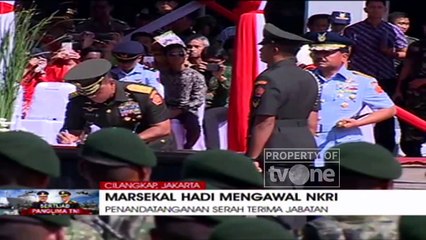 Upacara Serah Terima Jabatan Panglima TNI