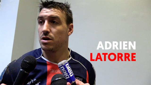 Adrien Latorre : « On a toujours notre invincibilité ici. C’est un bon point aussi. »