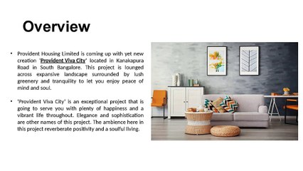 Provident Viva City South Bangalore