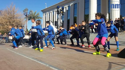 Un haka pour le Téléthon à Saint-Laurent