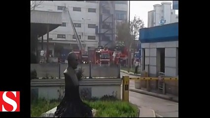 Kocaeli'de korkutan fabrika yangını