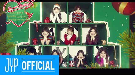 TWICE(트와이스) "Heart Shaker"+"Merry & Happy" 1min Player